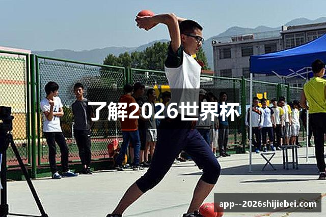 了解2026世界杯